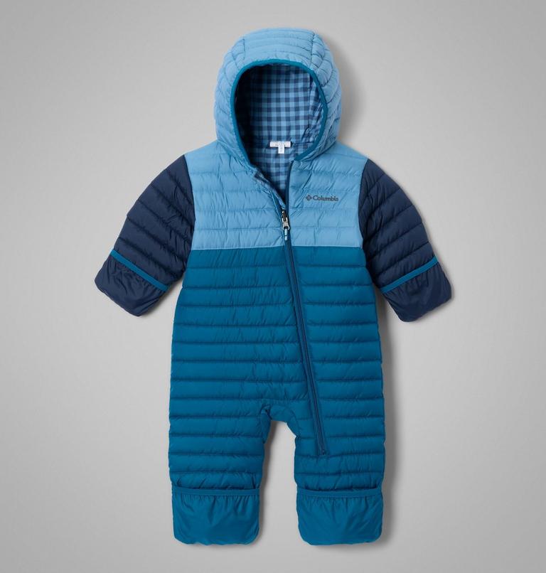 Infant Powder Lite II Reversible Bunting, Color: Phoenix Blue, Rainy Day, Collegiate Navy, image 3