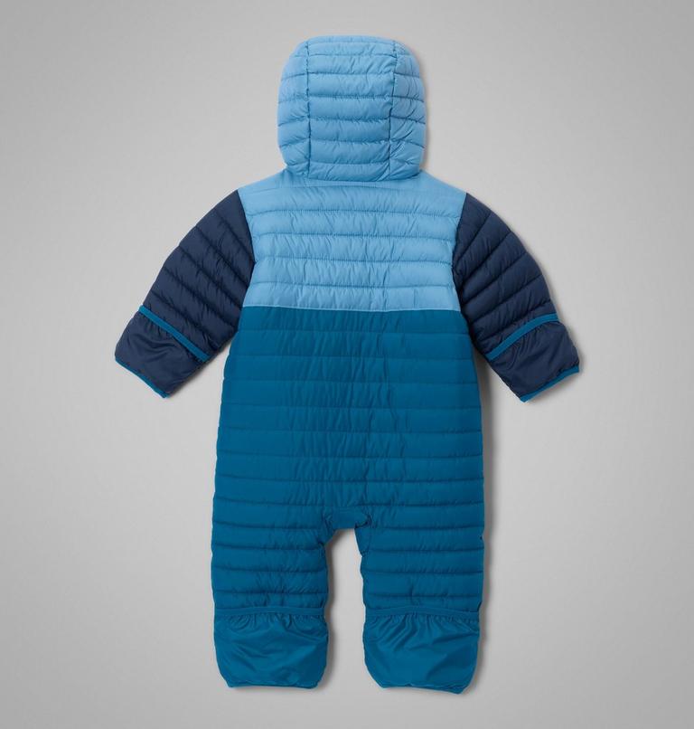 Infant Powder Lite II Reversible Bunting, Color: Phoenix Blue, Rainy Day, Collegiate Navy, image 2