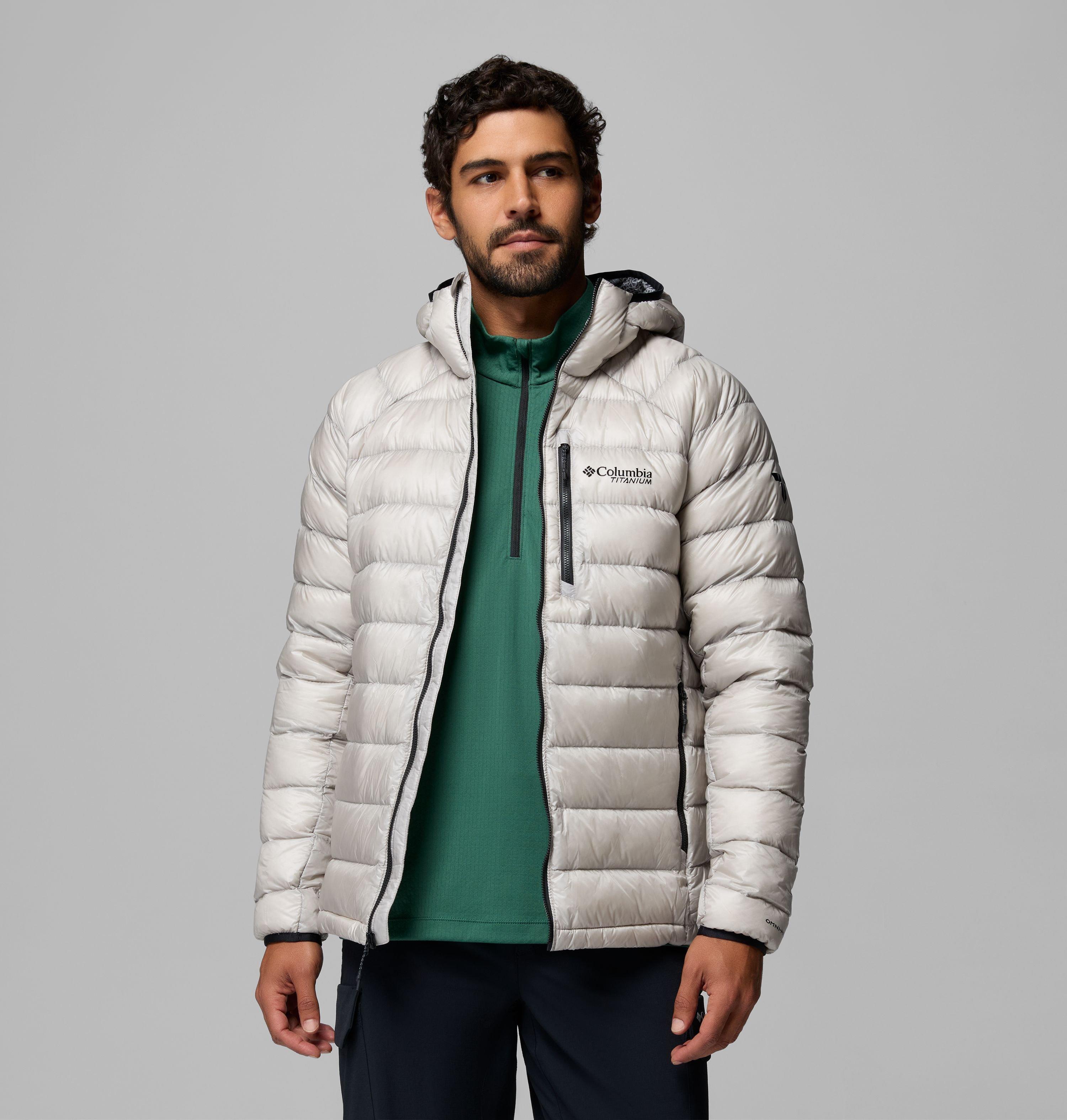 Men's Arctic Crest Down Hooded Jacket 5