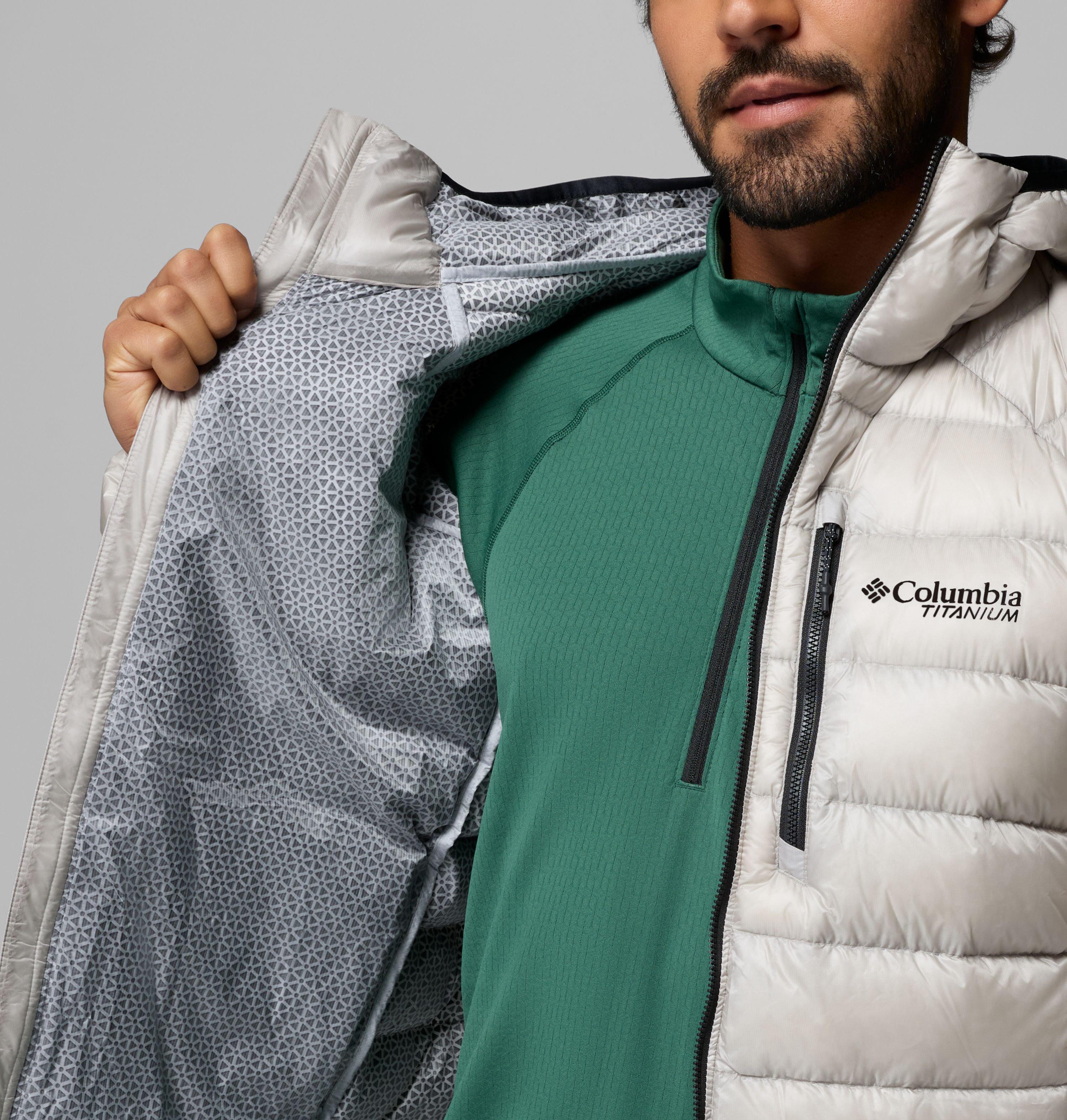 Men's Arctic Crest Down Hooded Jacket 6