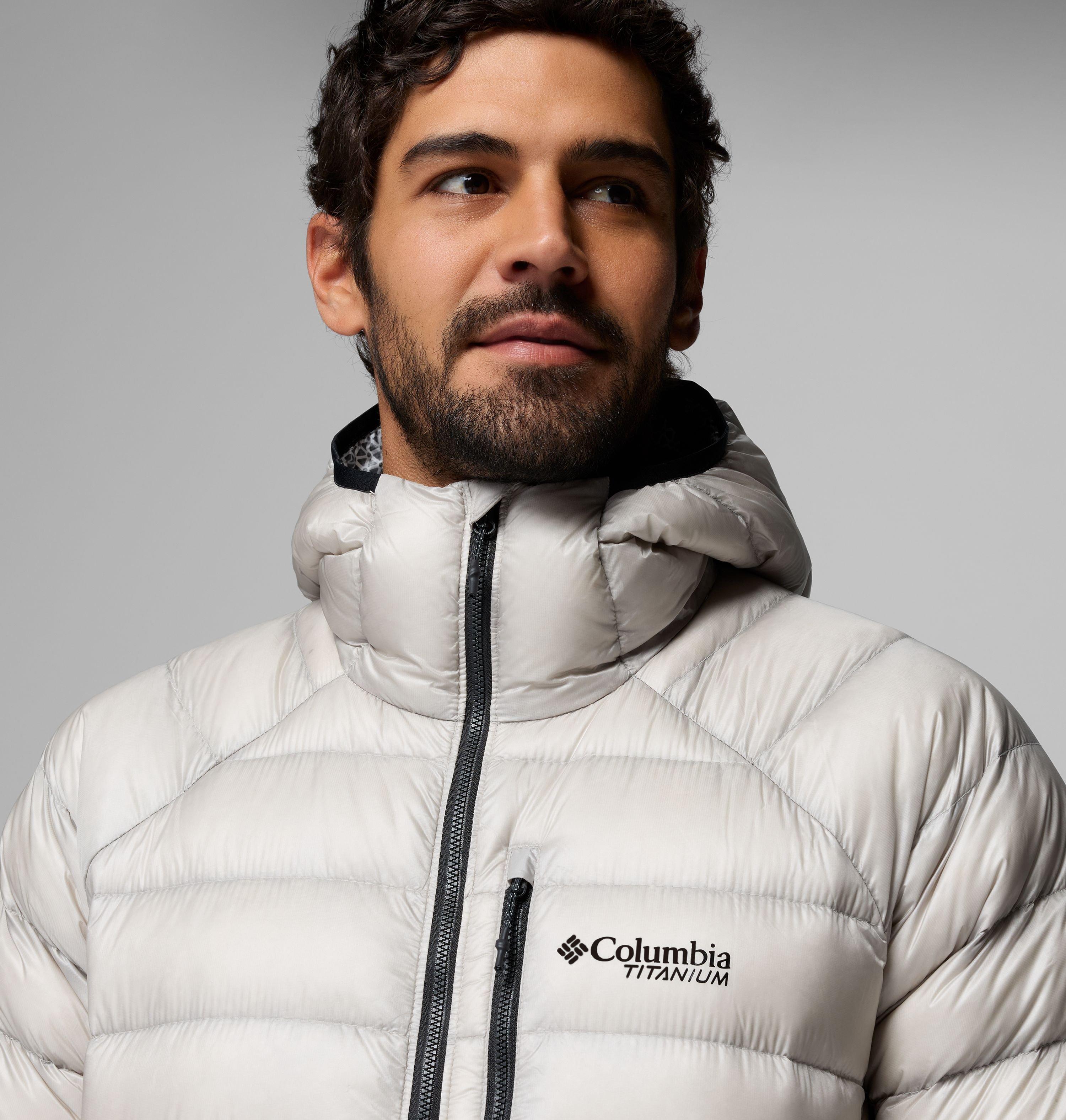Men's Arctic Crest Down Hooded Jacket 7