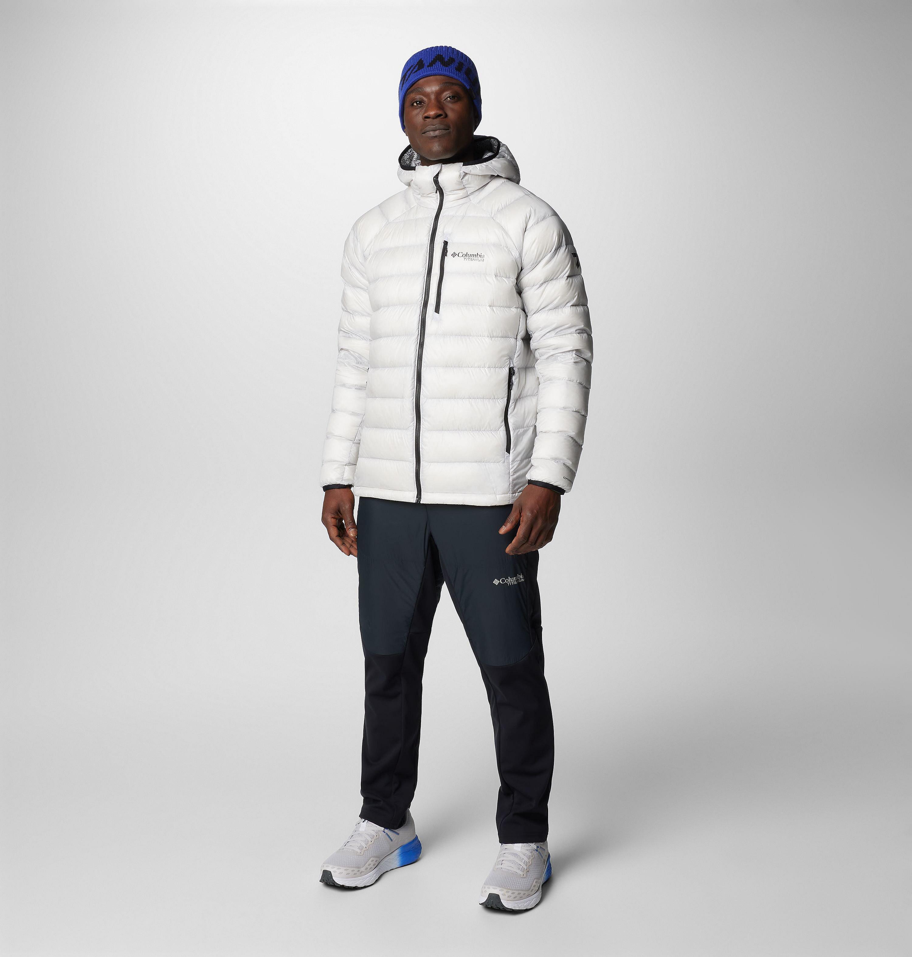 Men's Arctic Crest Down Hooded Jacket | 043 | L 3