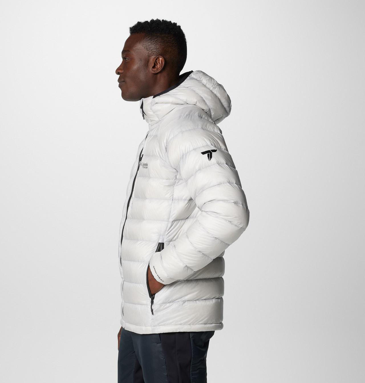 Men's Arctic Crest™ Down Hooded Jacket 4