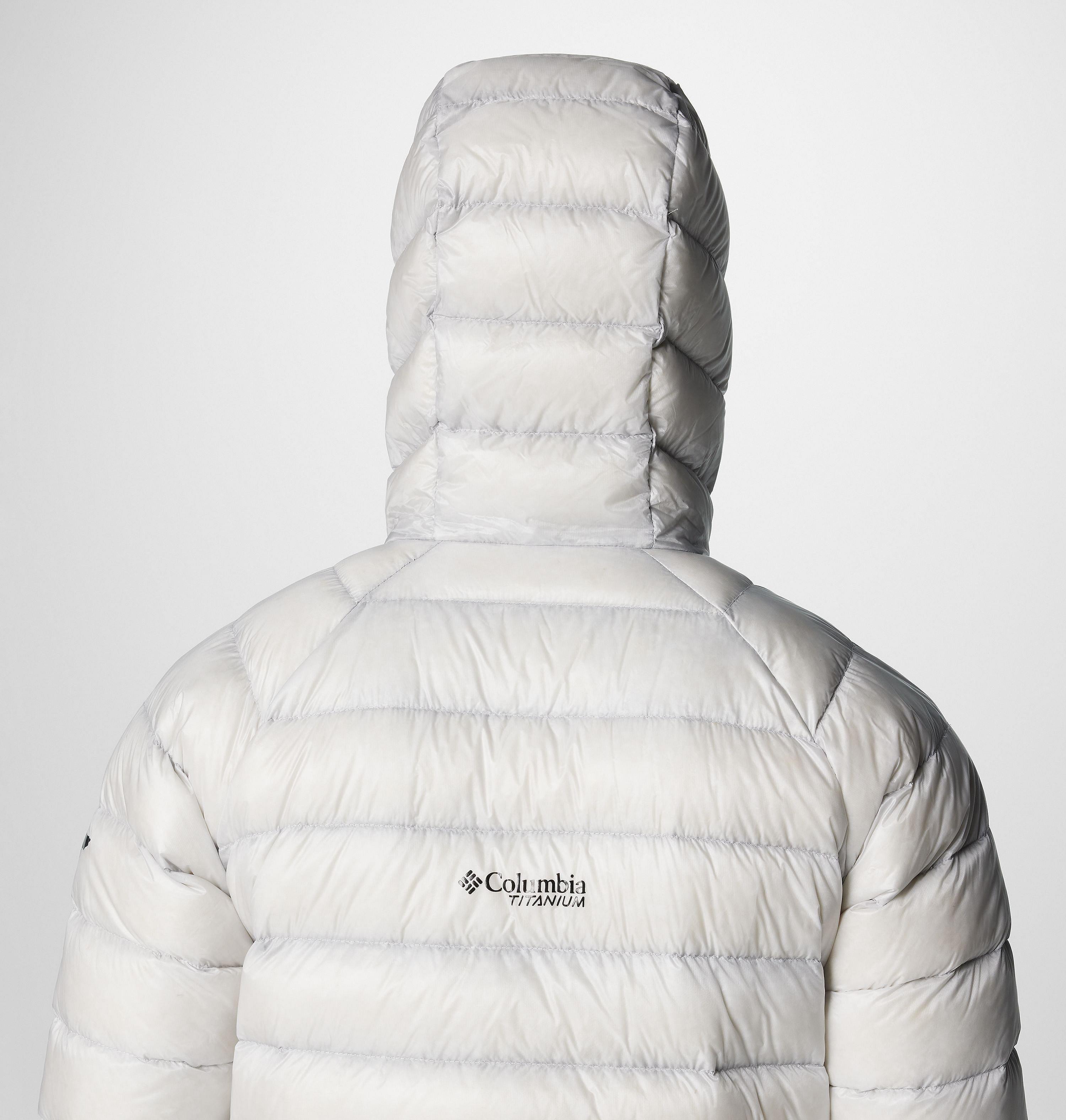 Men's Arctic Crest Down Hooded Jacket | 043 | L 6