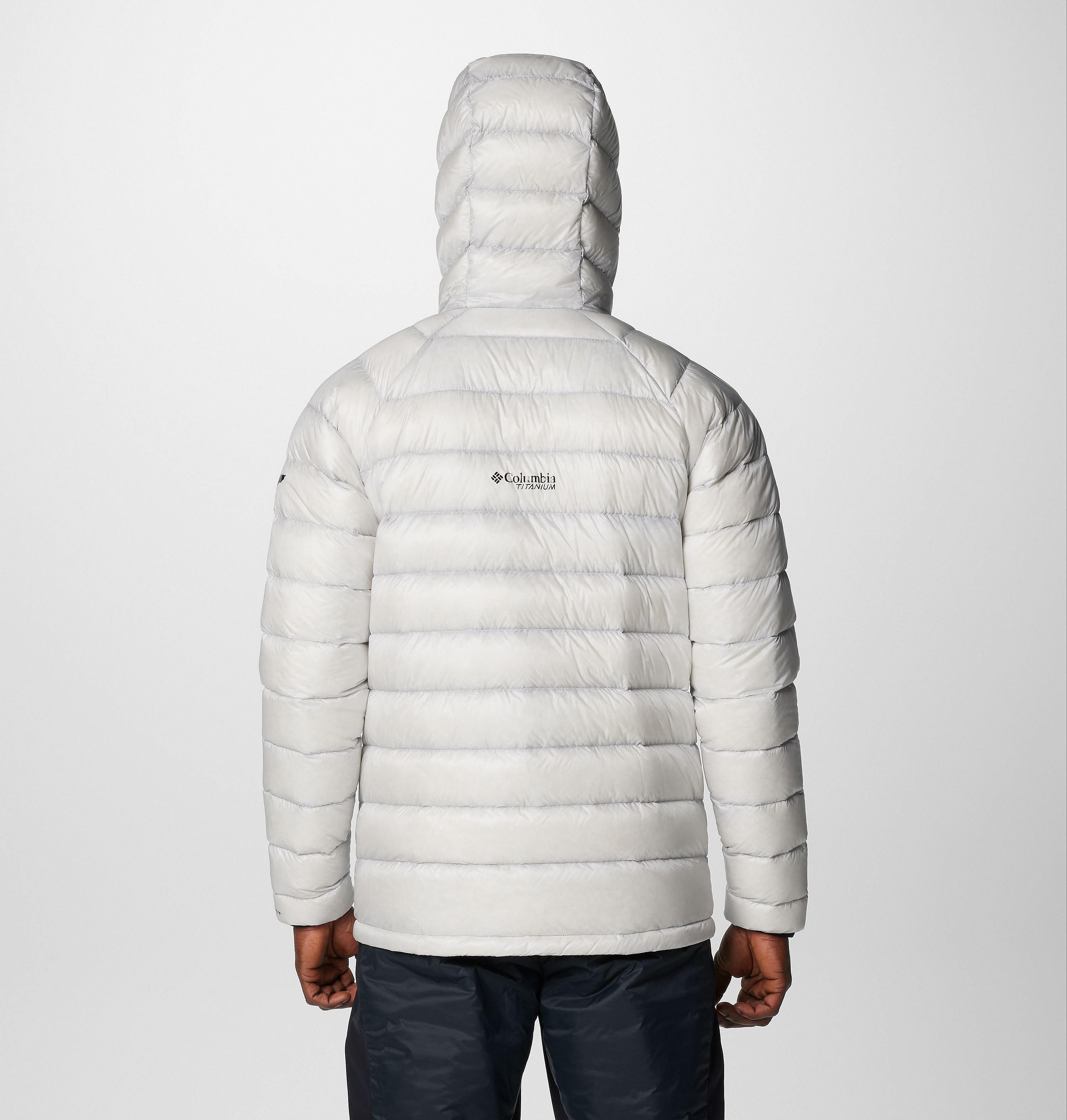 Men's Arctic Crest Down Hooded Jacket | 043 | L 2