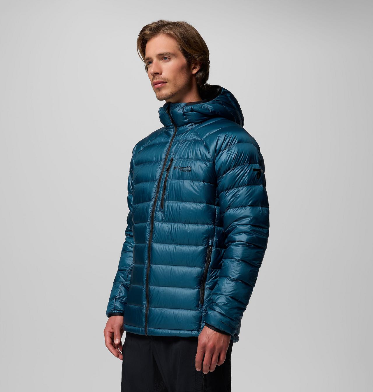 Men's Arctic Crest™ Down Hooded Jacket | 429 | M 4
