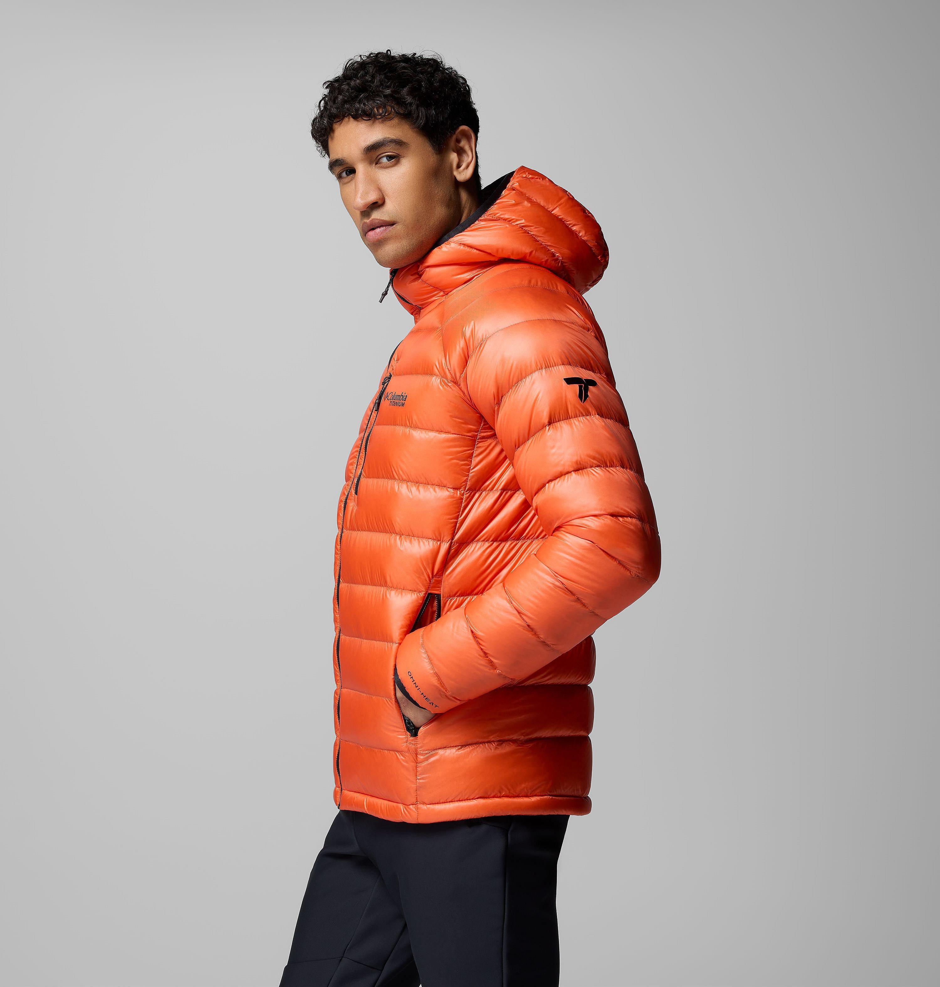 Men's Arctic Crest Down Hooded Jacket 4