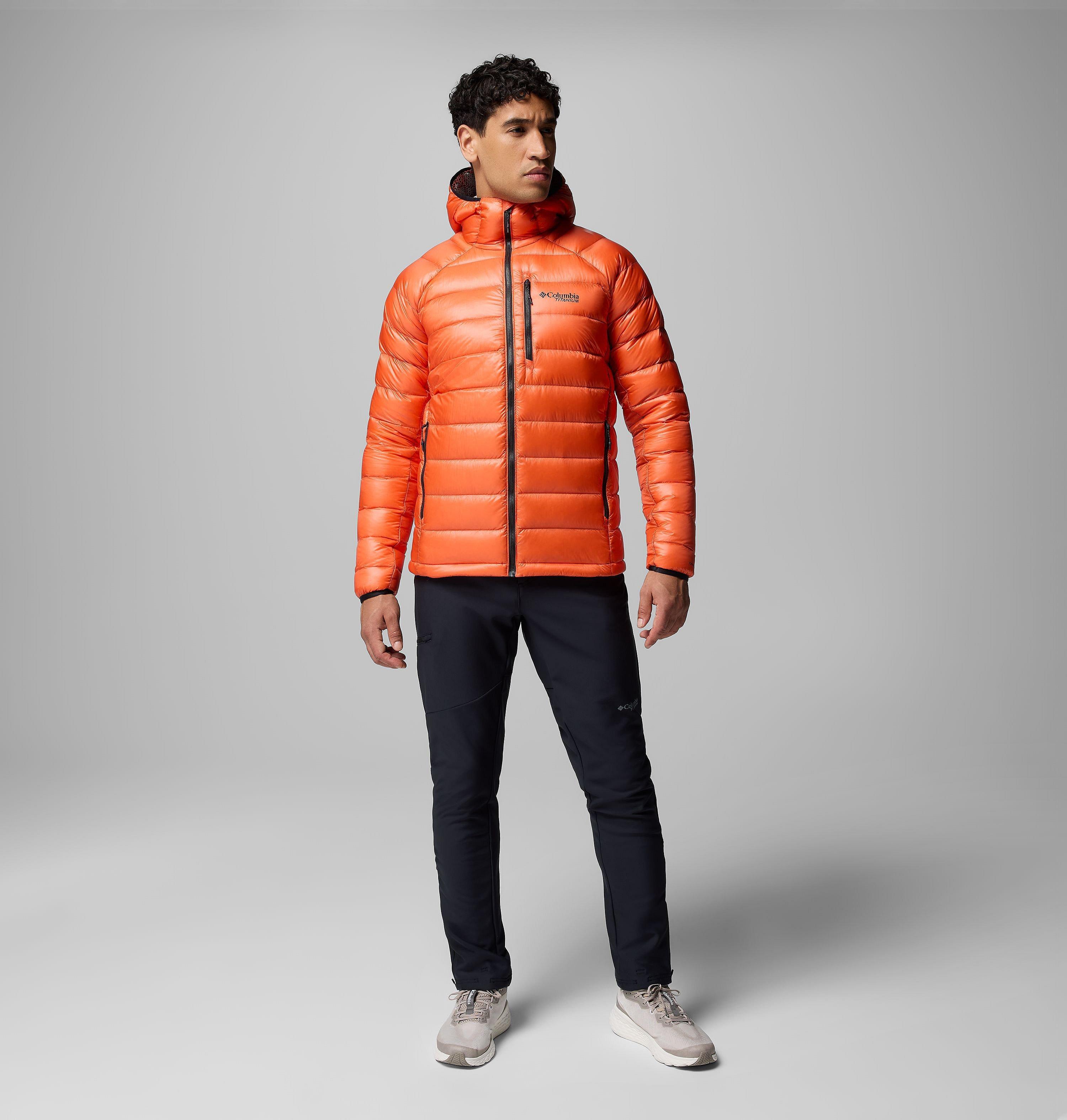 Men's Arctic Crest Down Hooded Jacket 11