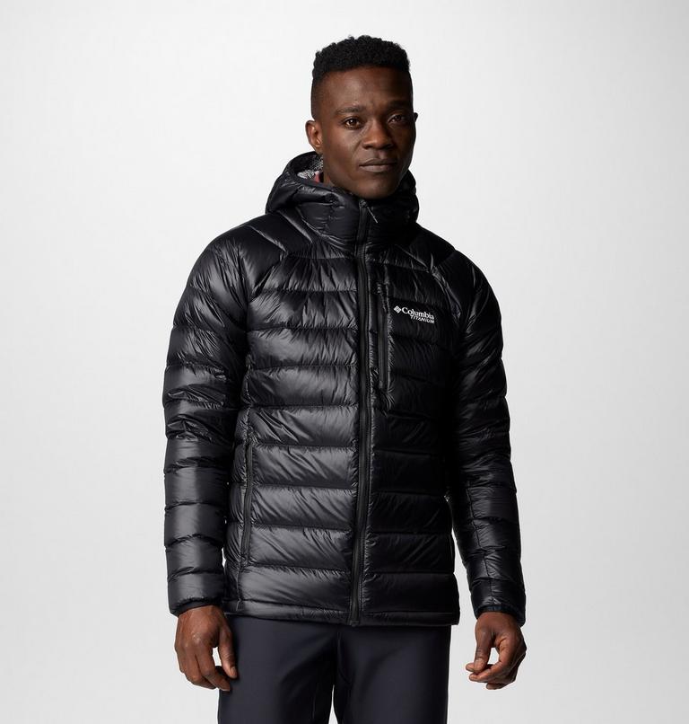 Chaqueta de plumón con capucha Arctic Crest para hombre, Color: Black, image 1