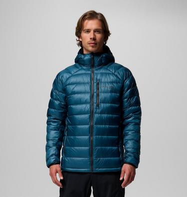 Piumino con cappuccio Arctic Crest da uomo, Color: Everblue, image 1