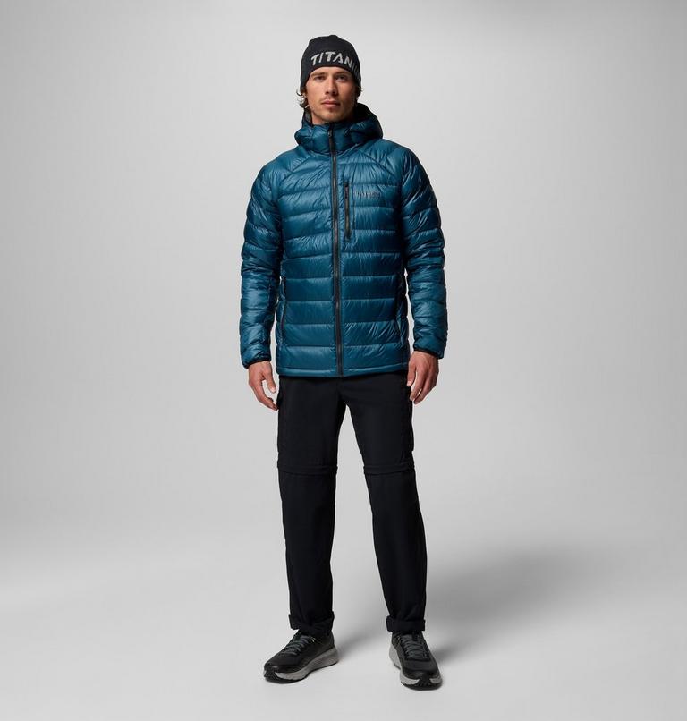 Chaqueta de plumón con capucha Arctic Crest para hombre, Color: Everblue, image 2