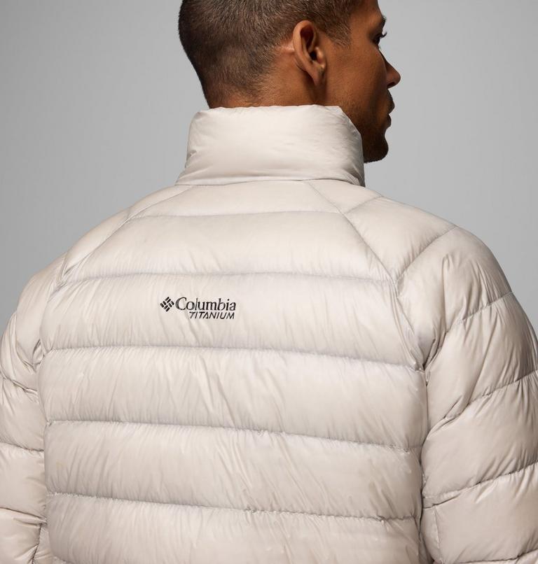Men's Arctic Crest Packable Down Jacket, Color: Flint Grey, image 8