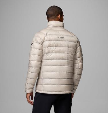Men's Arctic Crest Packable Down Jacket, Color: Flint Grey, image 7