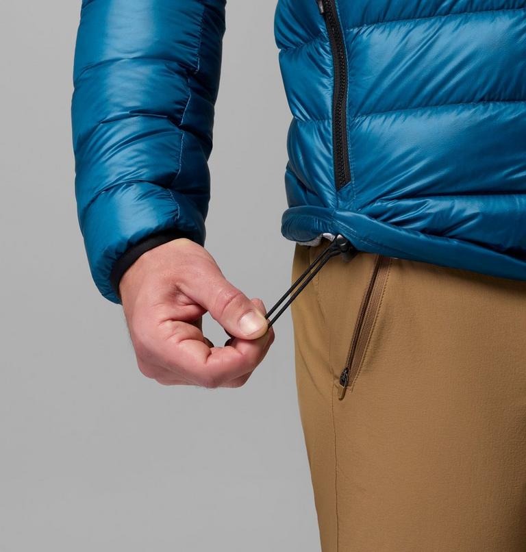 Men's Arctic Crest Packable Down Jacket, Color: Phoenix Blue, image 9
