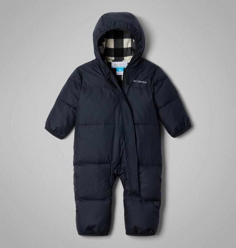 Infant Snuggly Bunny II Insulated Bunting, Color: Black, Chalk Check, image 1