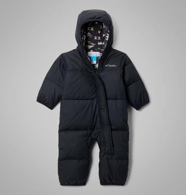 Infant Snuggly Bunny II Insulated Bunting, Color: Black, Shark Peaked Tonal, image 11