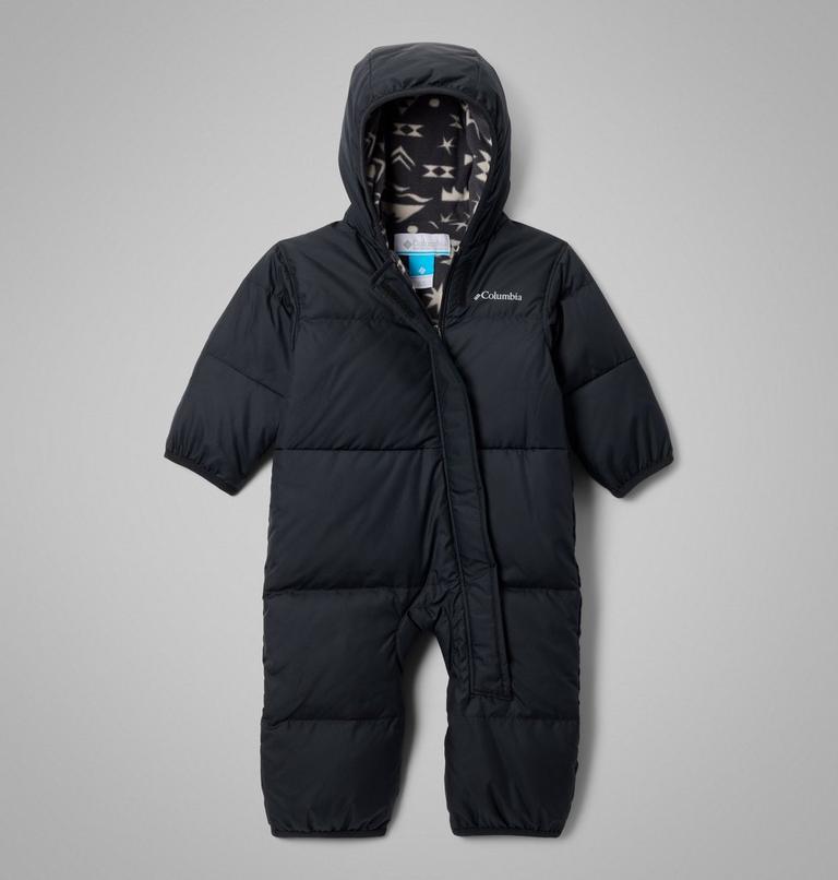 Infant Snuggly Bunny II Insulated Bunting, Color: Black, Shark Peaked Tonal, image 1