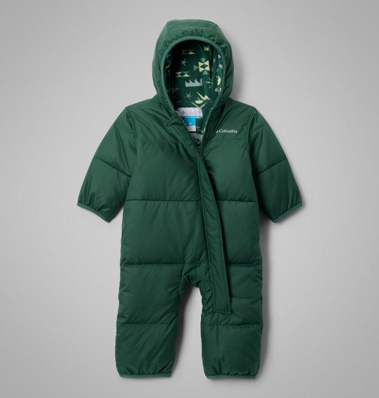 Infant Snuggly Bunny II Insulated Bunting, Color: Rain Forest, Rain Forest Peaked, image 1