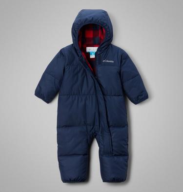 Infant Snuggly Bunny II Insulated Bunting, Color: Coll Navy, Mountain Red Check, image 17