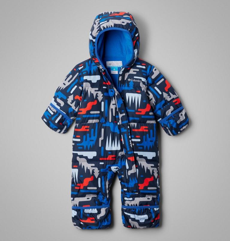 Infant Snuggly Bunny II Bunting, Color: Collegiate Navy Highland, Bright Indigo, image 3