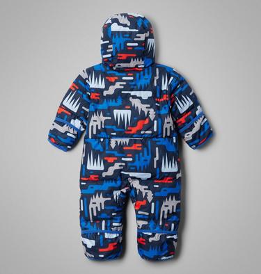Infant Snuggly Bunny II Insulated Bunting, Color: Collegiate Navy Highland, Bright Indigo, image 16