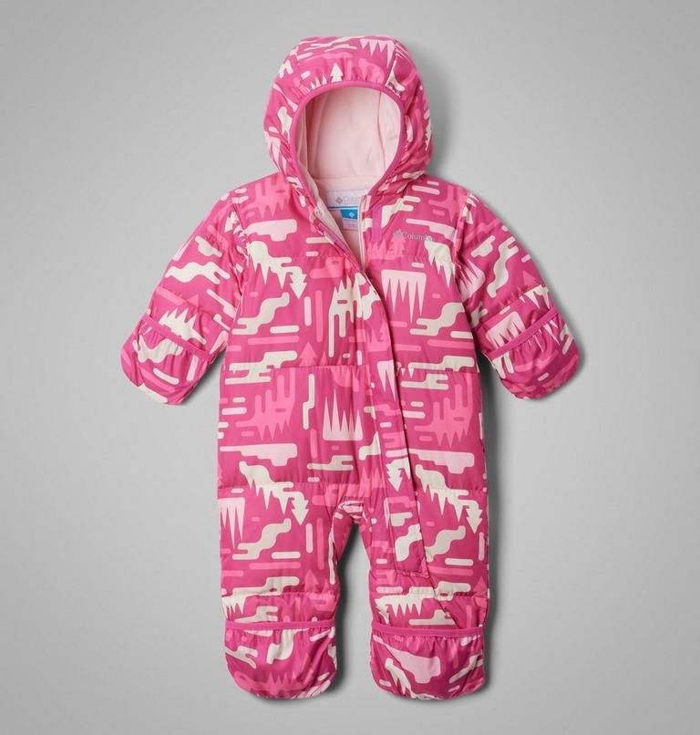 Infant Snuggly Bunny II Insulated Bunting, Color: Pink Ice Highland, Satin Pink, image 3