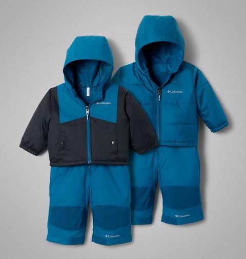 Комплекты Columbia Double Flake II Set для малышей, цвет: Чёрный / Синий