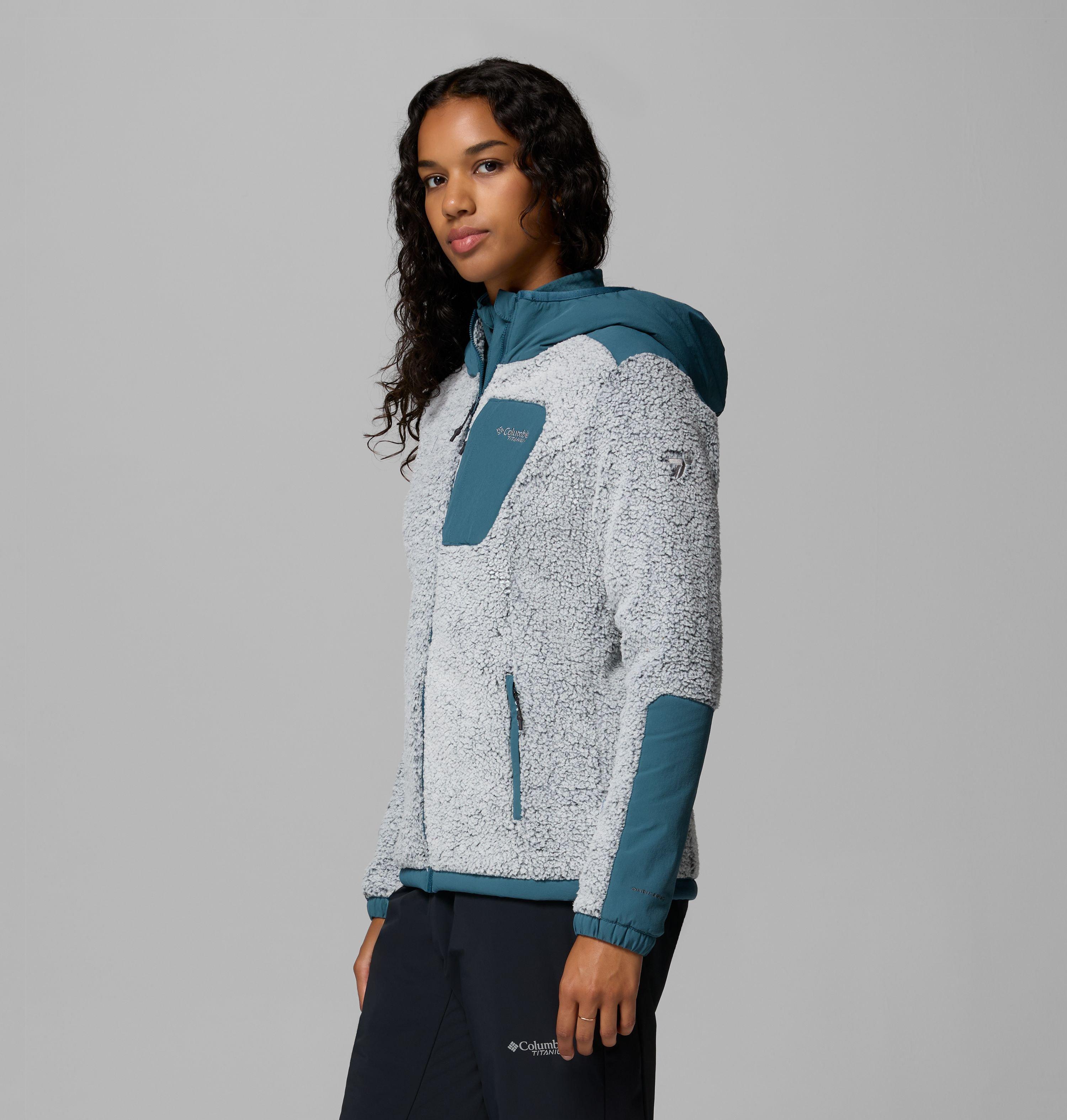Women's Arctic Crest Sherpa Full Zip Fleece Jacket 4