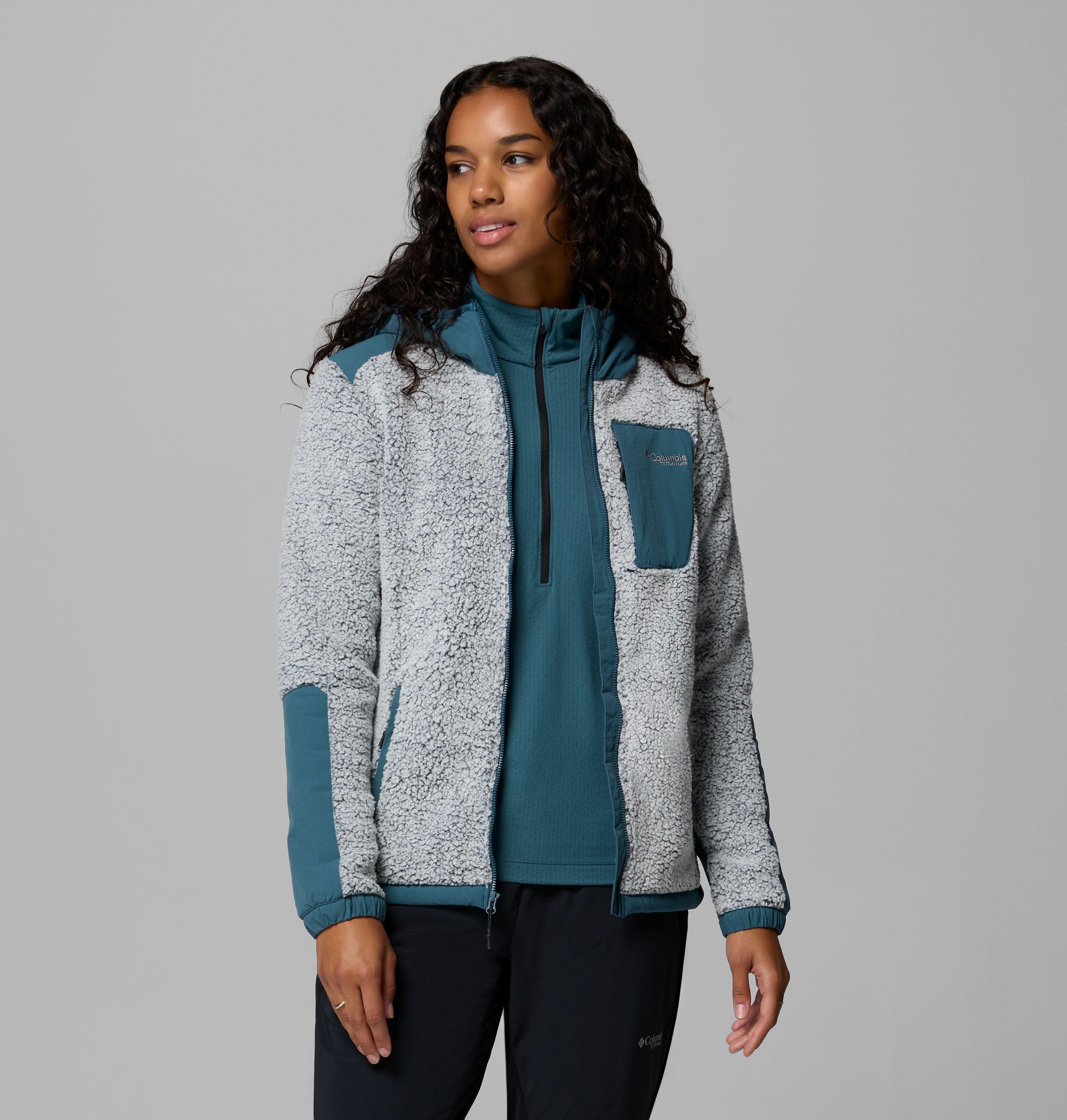 Women's Arctic Crest Sherpa Full Zip Fleece Jacket 5