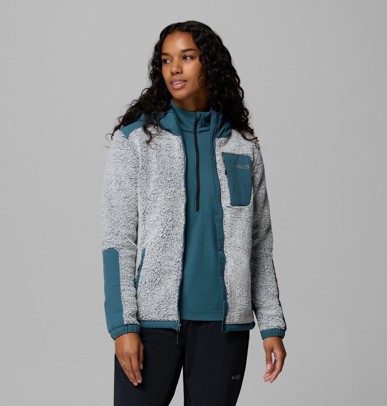 Women's Arctic Crest™ Sherpa Full Zip Fleece Jacket 5