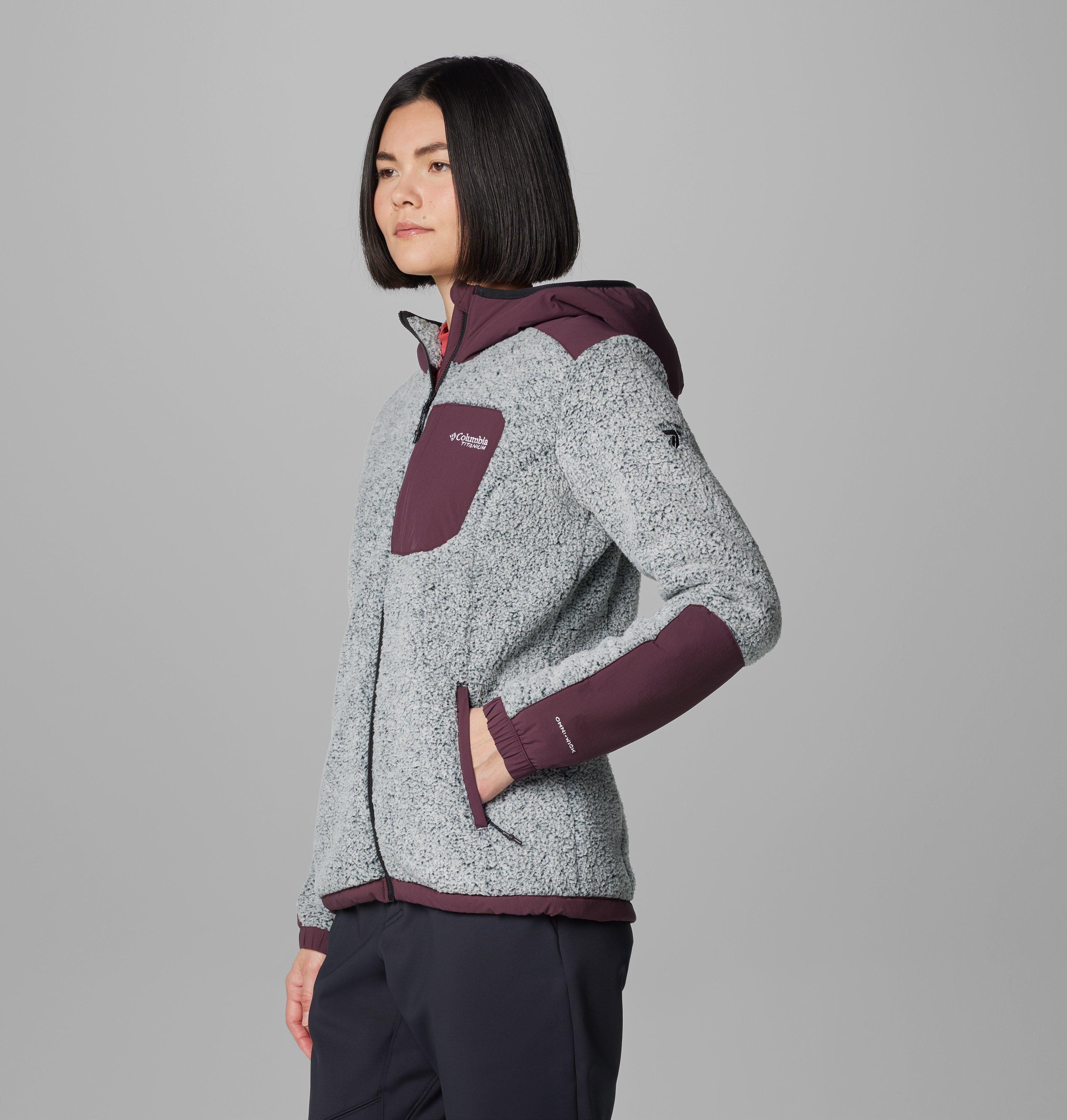 Women's Arctic Crest Sherpa Full Zip Fleece Jacket 4