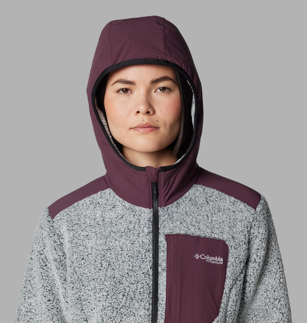 Women's Arctic Crest™ Sherpa Full Zip Fleece Jacket | 607 | XL 5