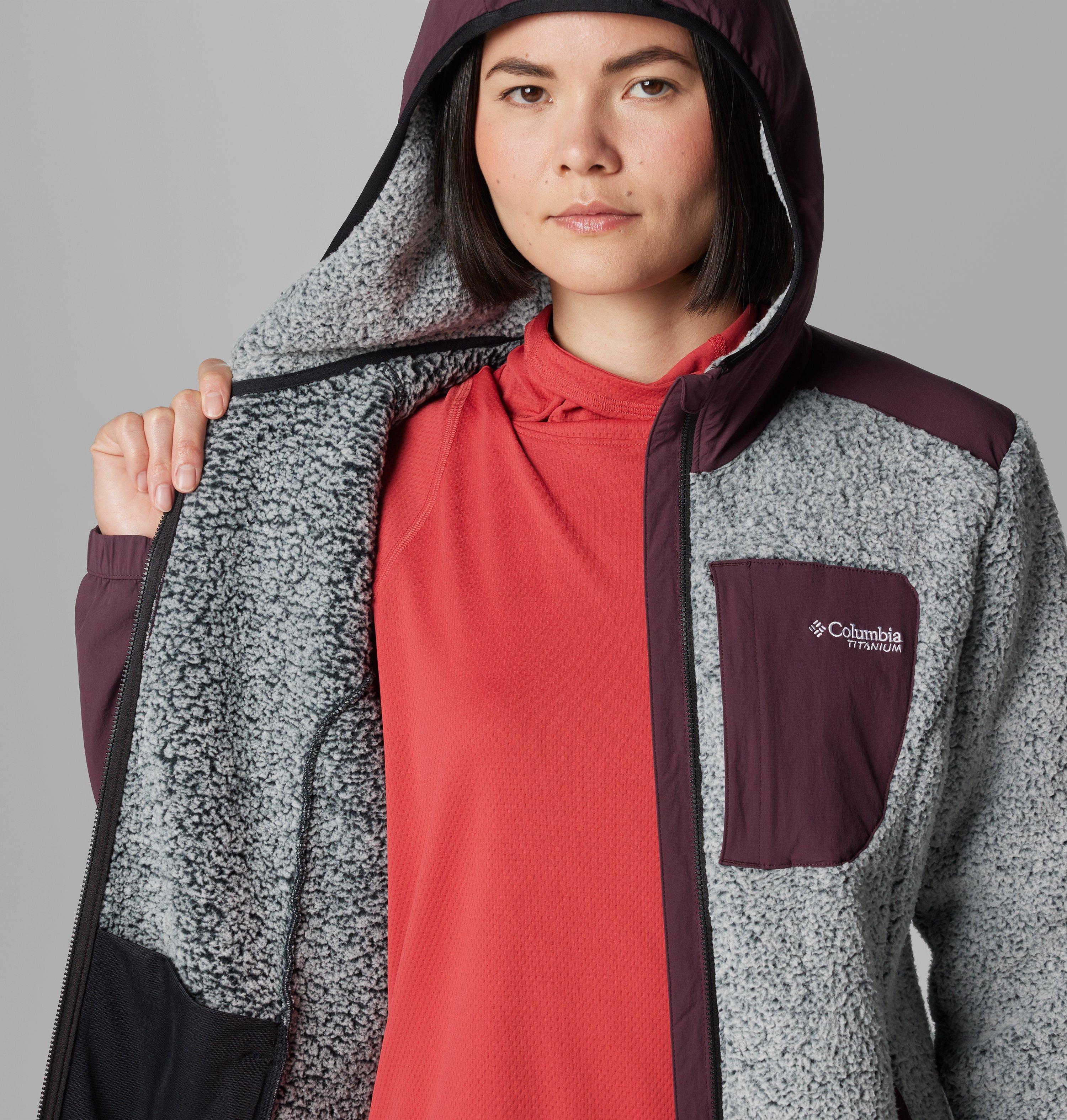 Women's Arctic Crest Sherpa Full Zip Fleece Jacket 7