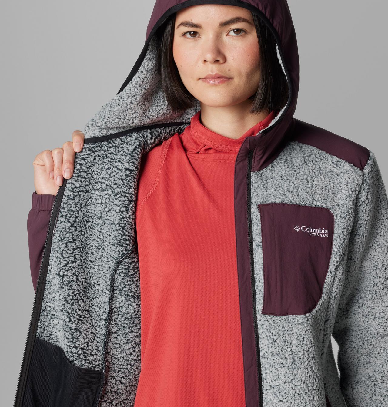 Women's Arctic Crest™ Sherpa Full Zip Fleece Jacket | 607 | XL 7