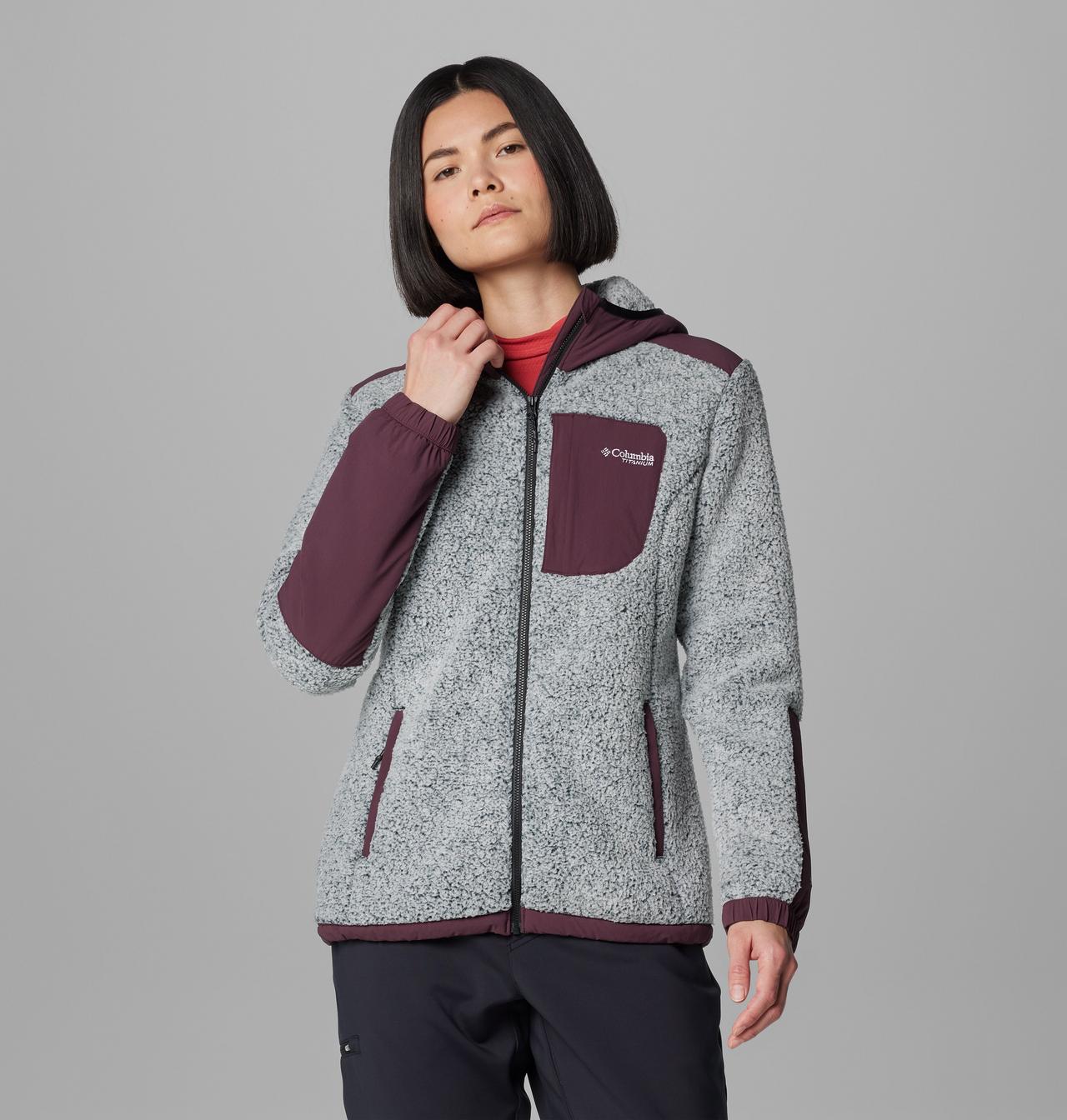Women's Arctic Crest™ Sherpa Full Zip Fleece Jacket | 607 | XL 10