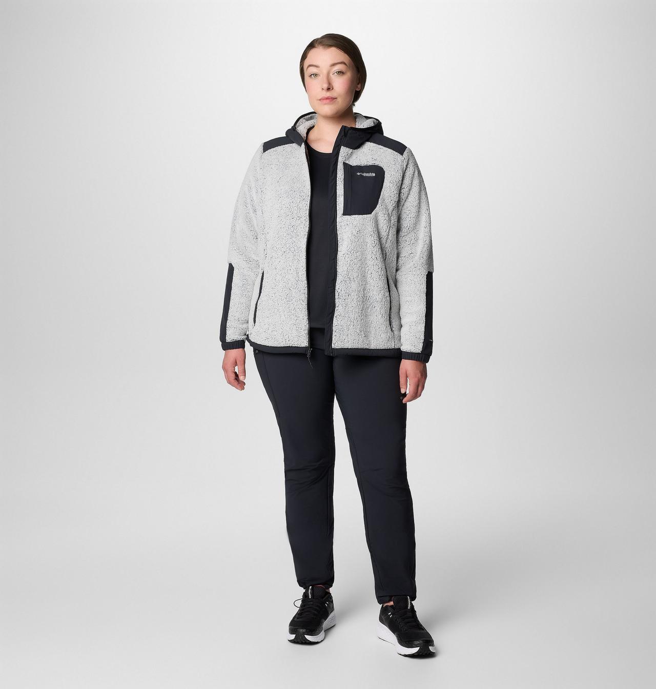 Women's Arctic Crest™ Sherpa Full Zip Fleece Jacket - Plus Size 3