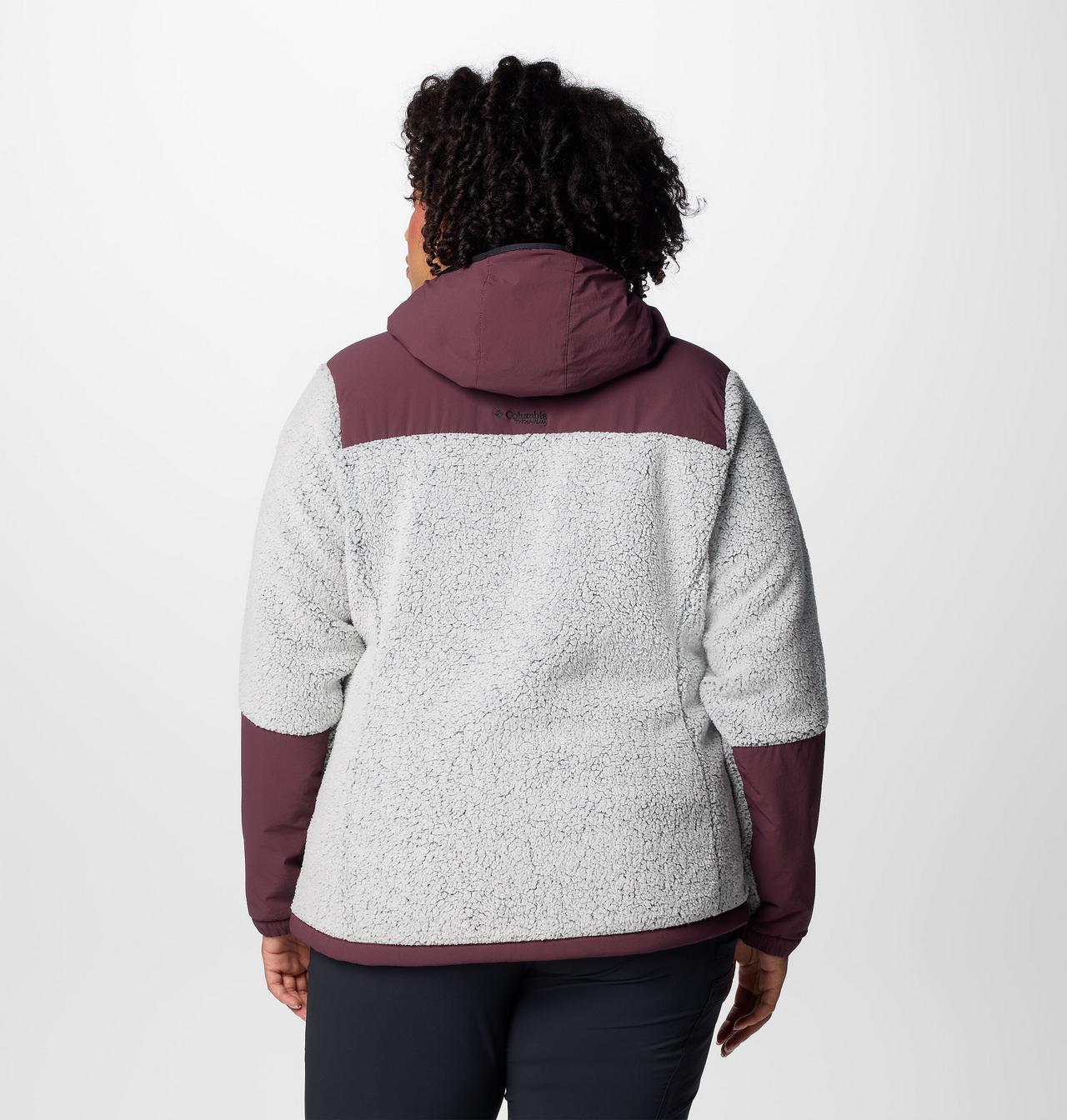 Women's Arctic Crest™ Sherpa Full Zip Fleece Jacket - Plus Size 2