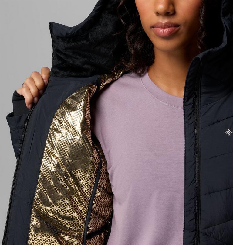 Women's Joy Peak II Hooded Insulated Jacket, Color: Black, image 5