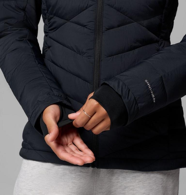 Women's Joy Peak II Hooded Insulated Jacket, Color: Black, image 9