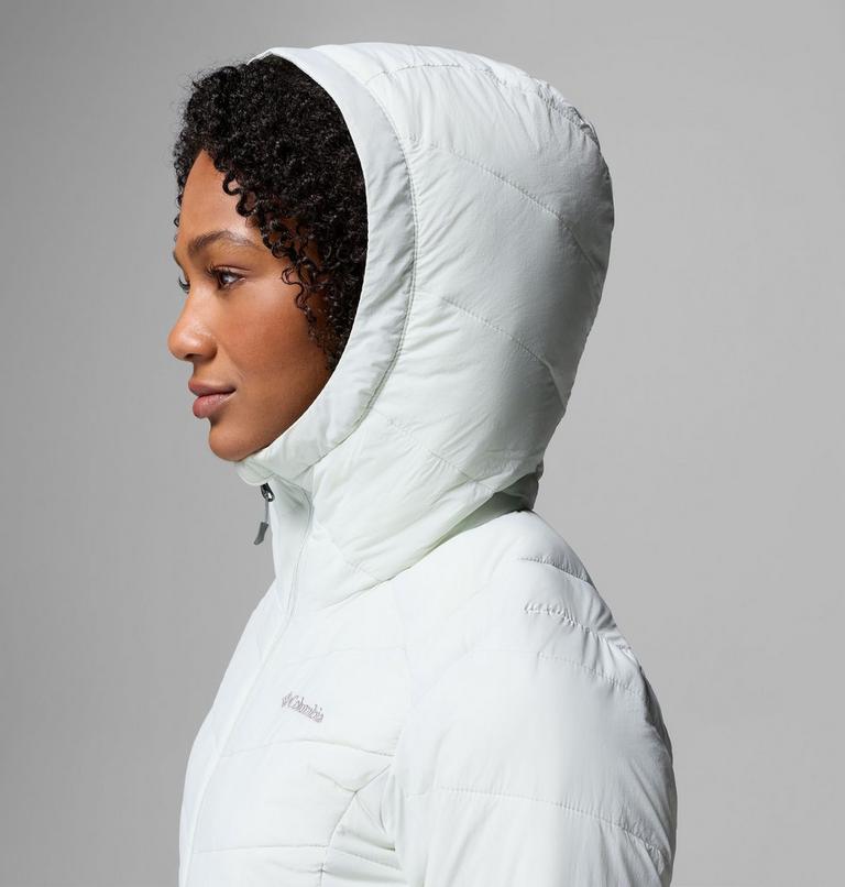 Women's Joy Peak II Hooded Insulated Jacket, Color: Tea Light, image 8