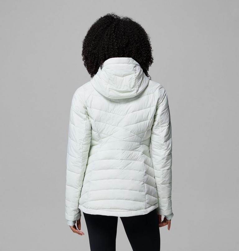 Women's Joy Peak II Hooded Insulated Jacket, Color: Tea Light, image 3