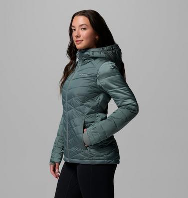 Veste Isol&eacute;e &agrave; Capuche Joy Peak II Femme, Color: Sedona Sage Shine, image 12