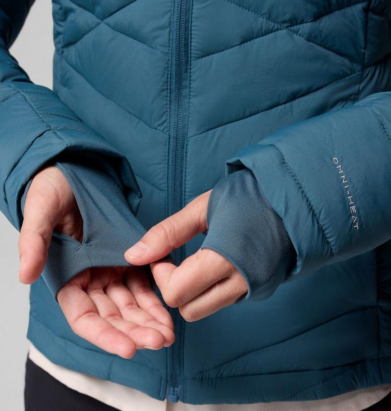 Women's Joy Peak II Hooded Insulated Jacket, Color: Everblue, image 8
