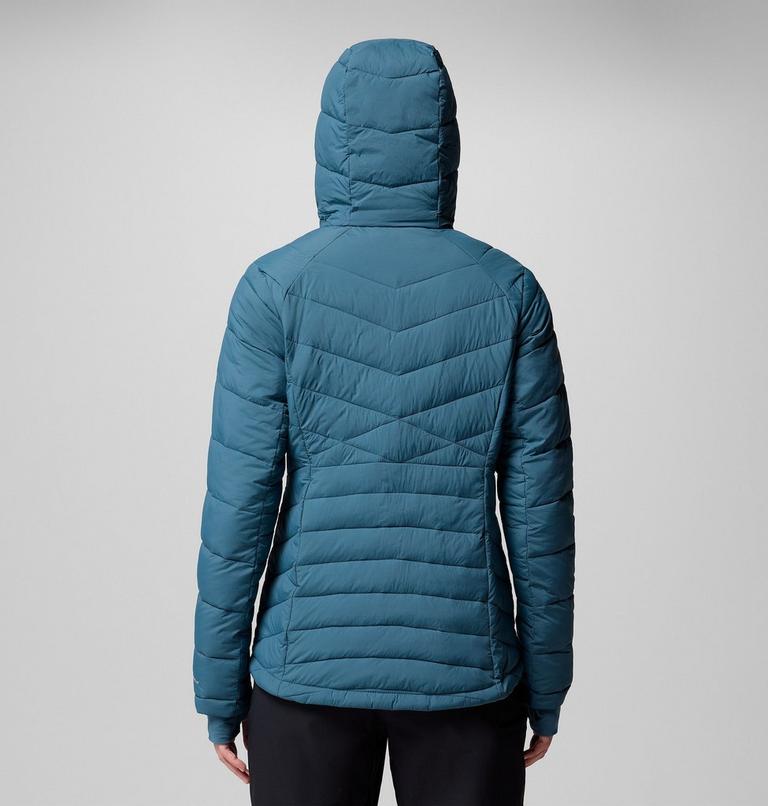 Women's Joy Peak II Hooded Insulated Jacket, Color: Everblue, image 3