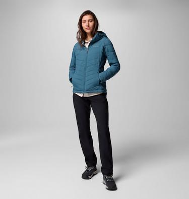 Women's Joy Peak II Hooded Insulated Jacket, Color: Everblue, image 2