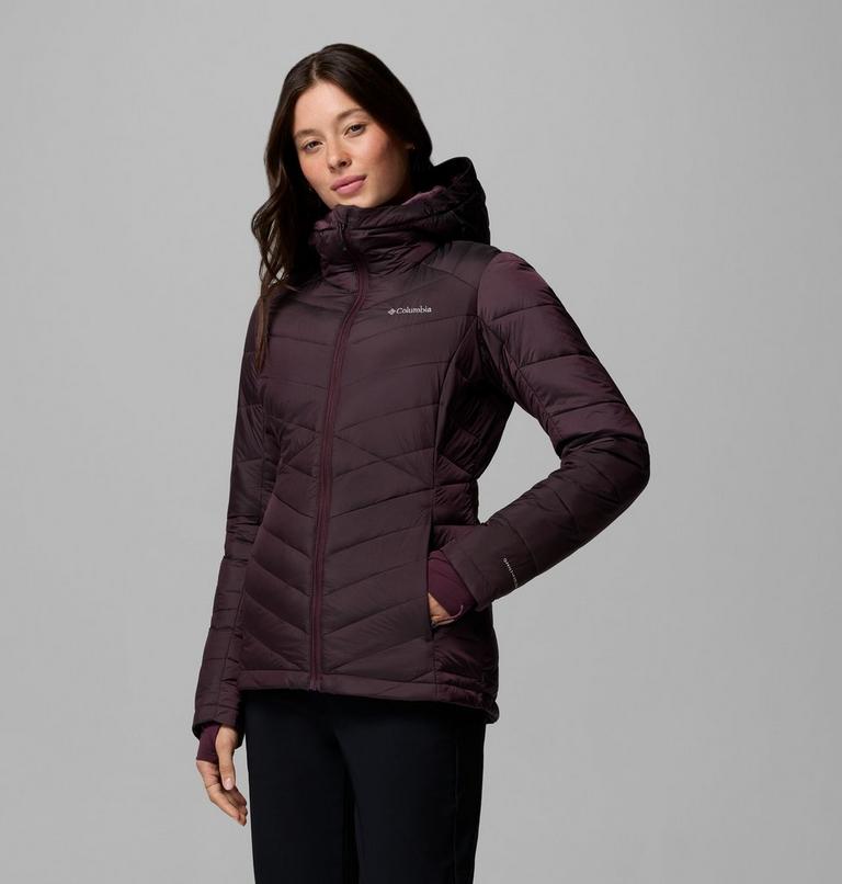 Women's Joy Peak II Hooded Insulated Jacket, Color: Moonvista Shine, image 4