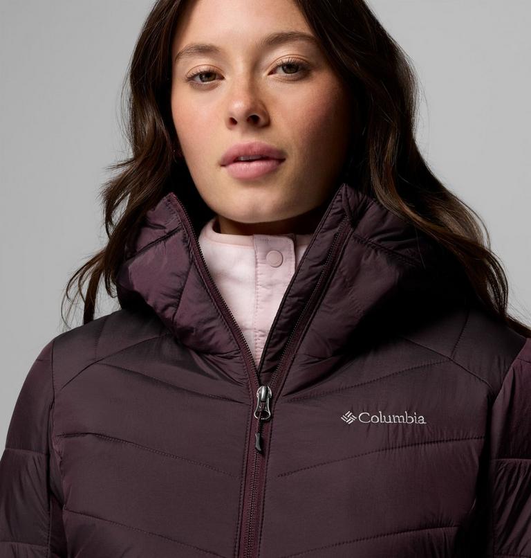 Women's Joy Peak II Hooded Insulated Jacket, Color: Moonvista Shine, image 7