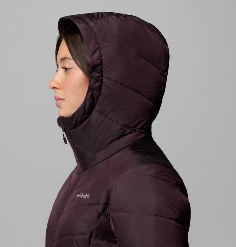 Women's Joy Peak II Hooded Insulated Jacket, Color: Moonvista Shine, image 8