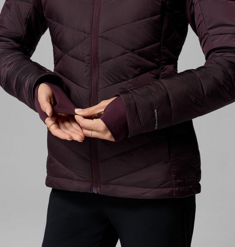 Women's Joy Peak II Hooded Insulated Jacket, Color: Moonvista Shine, image 9