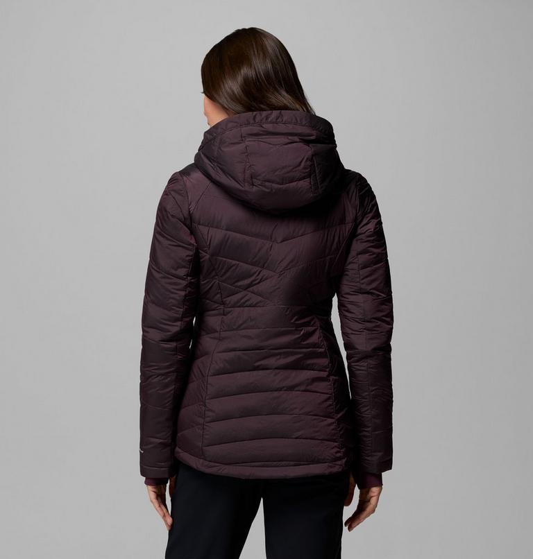Women's Joy Peak II Hooded Insulated Jacket, Color: Moonvista Shine, image 3